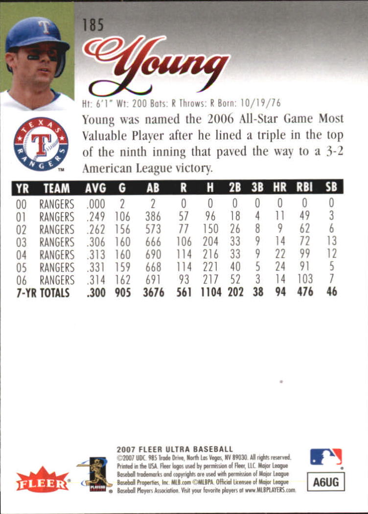 B5225- 2007 Ultra Baseball Retail Card #s 1-250 -You Pick- 15+ FREE US SHIP - Picture 365 of 492
