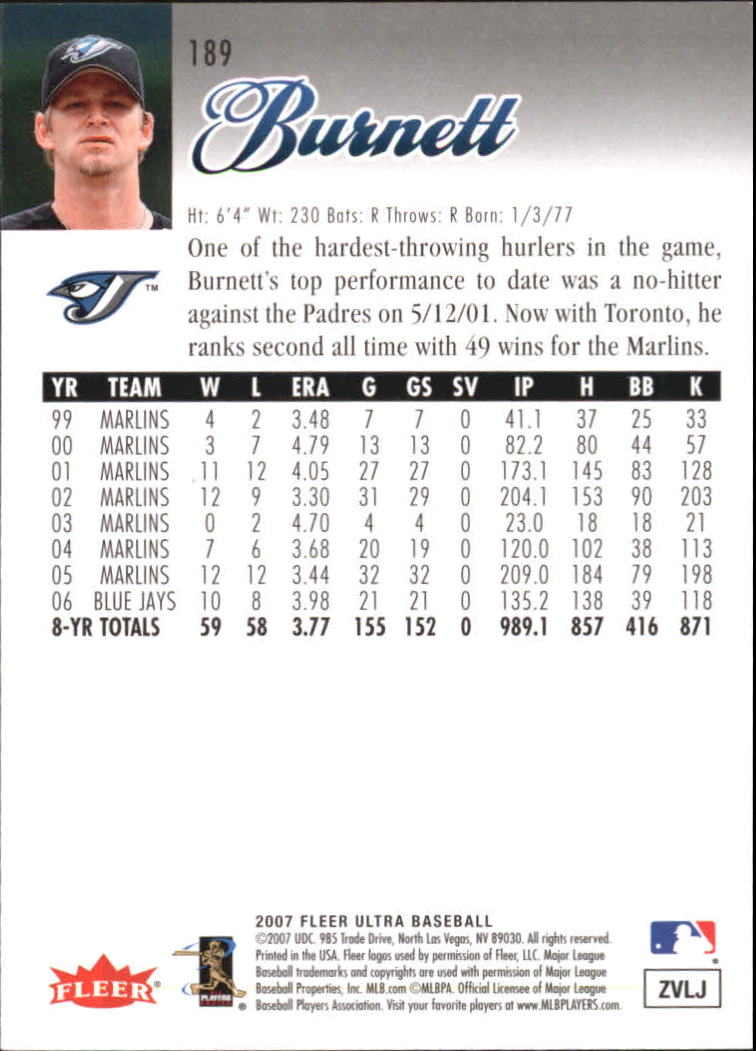 B5225- 2007 Ultra Baseball Retail Card #s 1-250 -You Pick- 15+ FREE US SHIP - Picture 373 of 492