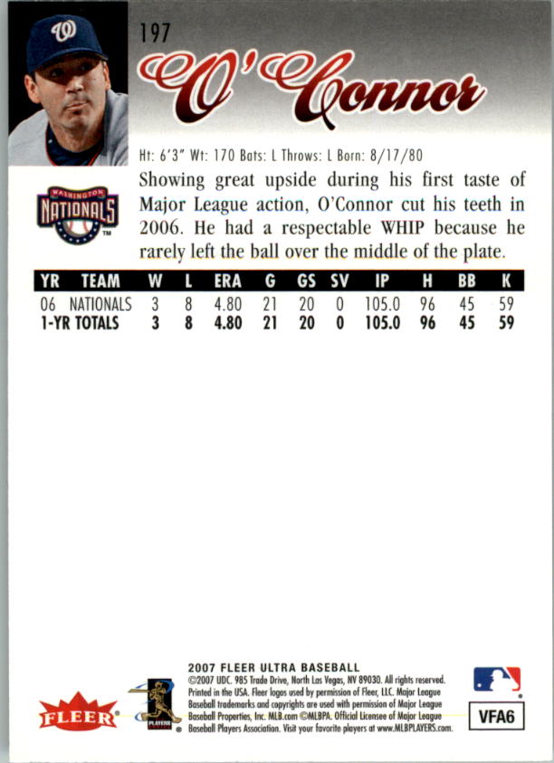 B5225- 2007 Ultra Baseball Retail Card #s 1-250 -You Pick- 15+ FREE US SHIP - Picture 389 of 492