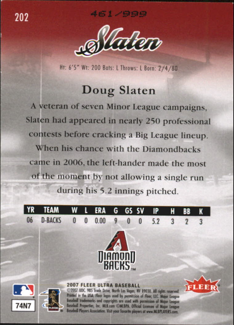B5225- 2007 Ultra Baseball Retail Card #s 1-250 -You Pick- 15+ FREE US SHIP - Picture 399 of 492