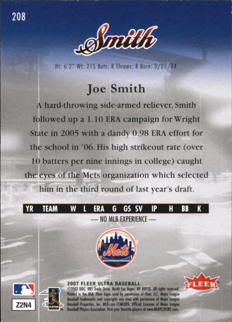 B5225- 2007 Ultra Baseball Retail Card #s 1-250 -You Pick- 15+ FREE US SHIP - Picture 411 of 492