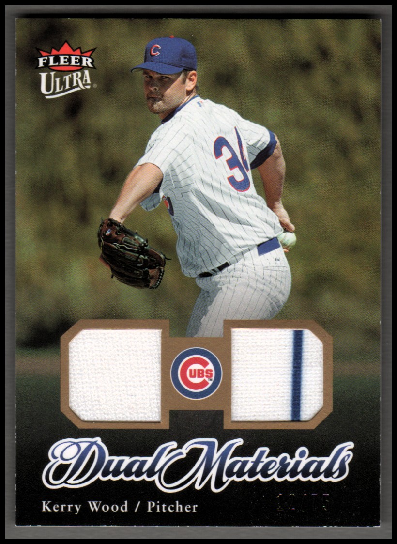 2007 Ultra Dual Materials Gold #KW Kerry Wood