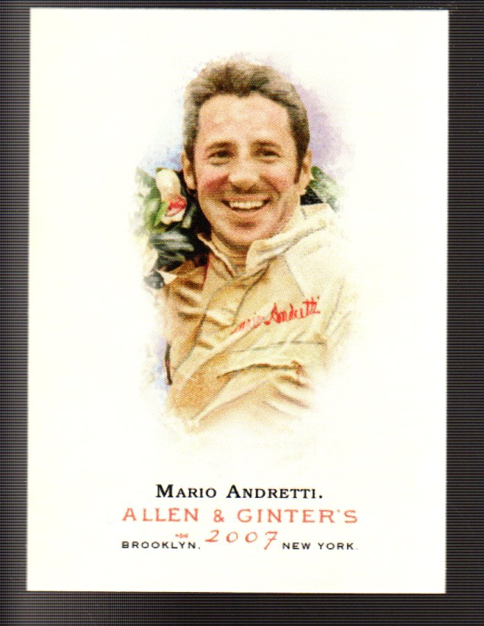 2007 Topps Allen and Ginter #19 Mario Andretti