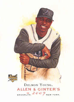 2007 Topps Allen and Ginter #120 Delmon Young (RC)