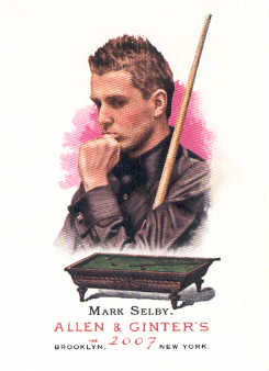 2007 Topps Allen and Ginter #124 Mark Selby