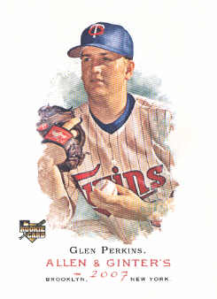 2007 Topps Allen and Ginter #231 Glen Perkins (RC)