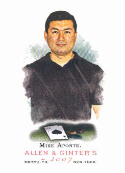 2007 Topps Allen and Ginter #249 Mike Aponte