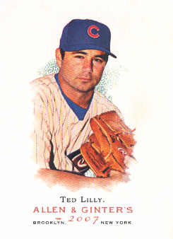 2007 Topps Allen and Ginter #288 Ted Lilly