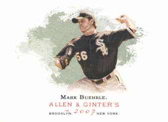 2007 Topps Allen and Ginter #299 Mark Buehrle