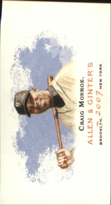 B4709- 2007 Topps Allen and Ginter BB Inserts G1 -You Pick- 15+ FREE US SHIP - Picture 226 of 438
