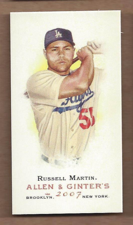 B4709- 2007 Topps Allen and Ginter BB Inserts G1 -You Pick- 15+ FREE US SHIP - Picture 323 of 438