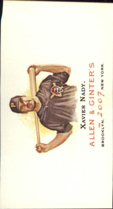 B4709- 2007 Topps Allen and Ginter BB Inserts G1 -You Pick- 15+ FREE US SHIP - Picture 386 of 438