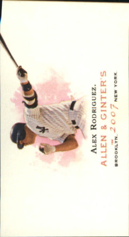 B4709- 2007 Topps Allen And Ginter BB Einsätze G2 -du Pick- 15 + Gratis US - Bild 34 von 229