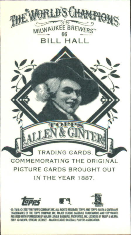 B4709- 2007 Topps Allen And Ginter BB Einsätze G2 -du Pick- 15 + Gratis US - Bild 167 von 229