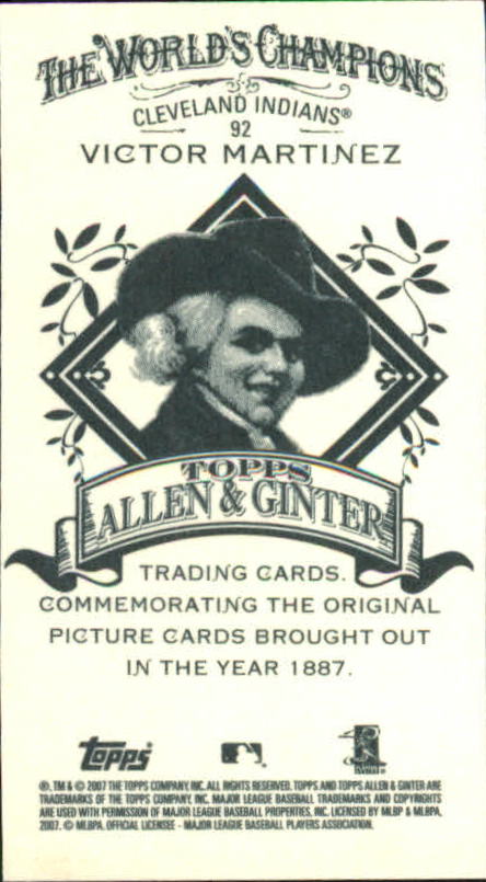 B4709- 2007 Topps Allen And Ginter BB Einsätze G2 -du Pick- 15 + Gratis US - Bild 173 von 229