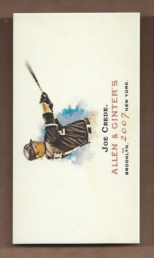 B4709- 2007 Topps Allen And Ginter BB Einsätze G2 -du Pick- 15 + Gratis US - Bild 194 von 229
