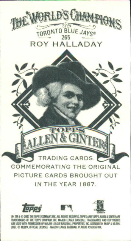 B4709- 2007 Topps Allen And Ginter BB Einsätze G2 -du Pick- 15 + Gratis US - Bild 197 von 229