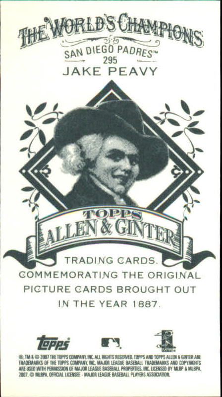 B4709- 2007 Topps Allen And Ginter BB Einsätze G2 -du Pick- 15 + Gratis US - Bild 206 von 229