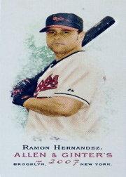 2007 Topps Allen and Ginter Mini A and G Back #304 Ramon Hernandez