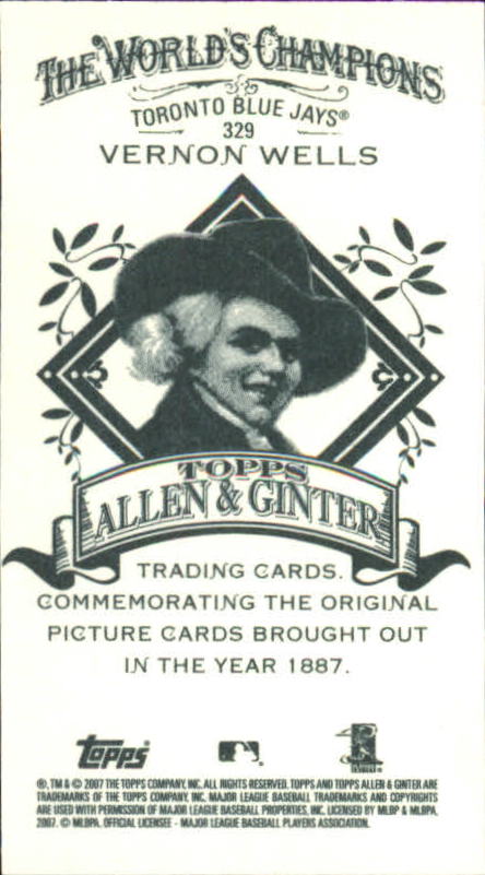 B4709- 2007 Topps Allen And Ginter BB Einsätze G2 -du Pick- 15 + Gratis US - Bild 212 von 229