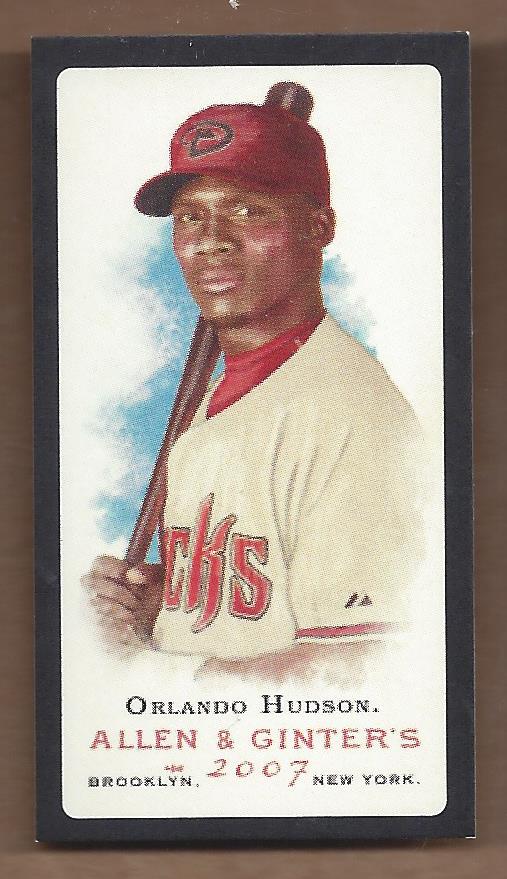 2007 TOPPS ALLEN AND GINTER MINI BLACK BASEBALL ASSORTED SINGLES U-PICK - Bild 34 von 67