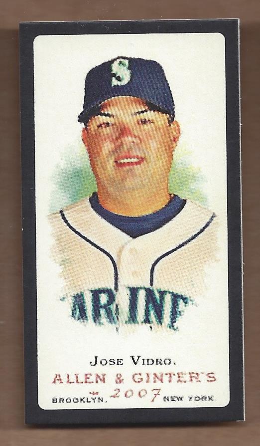 2007 TOPPS ALLEN AND GINTER MINI BLACK BASEBALL ASSORTED SINGLES U-PICK - Bild 37 von 67