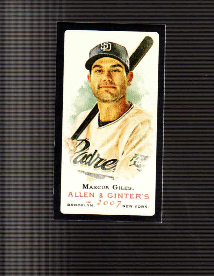 2007 TOPPS ALLEN AND GINTER MINI BLACK BASEBALL ASSORTED SINGLES U-PICK - Bild 56 von 67