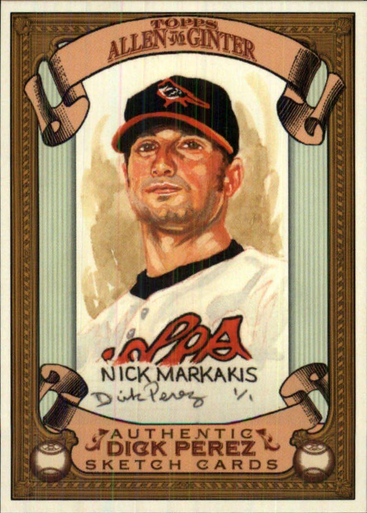 2007 Topps Allen and Ginter Dick Perez #3 Nick Markakis