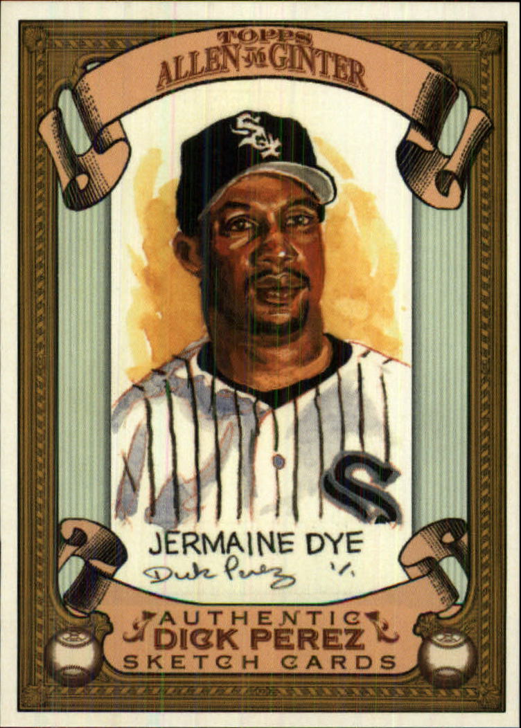 2007 Topps Allen and Ginter Dick Perez #6 Jermaine Dye