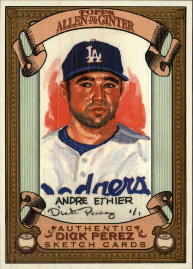 2007 Topps Allen and Ginter Dick Perez #15 Andre Ethier