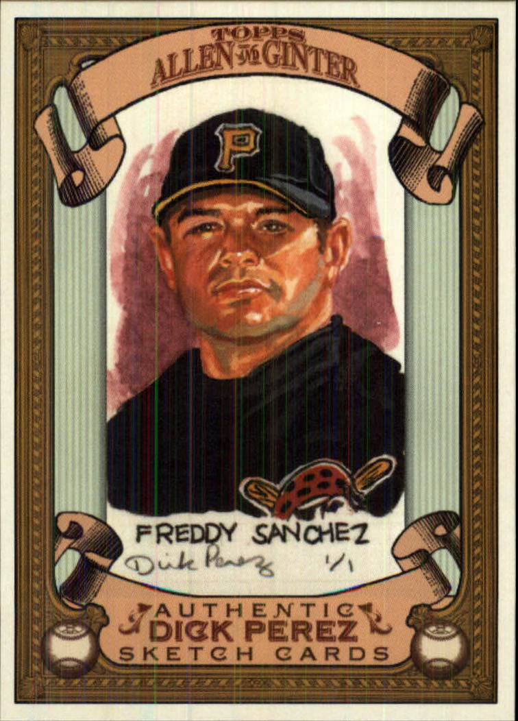 2007 Topps Allen and Ginter Dick Perez #22 Freddy Sanchez