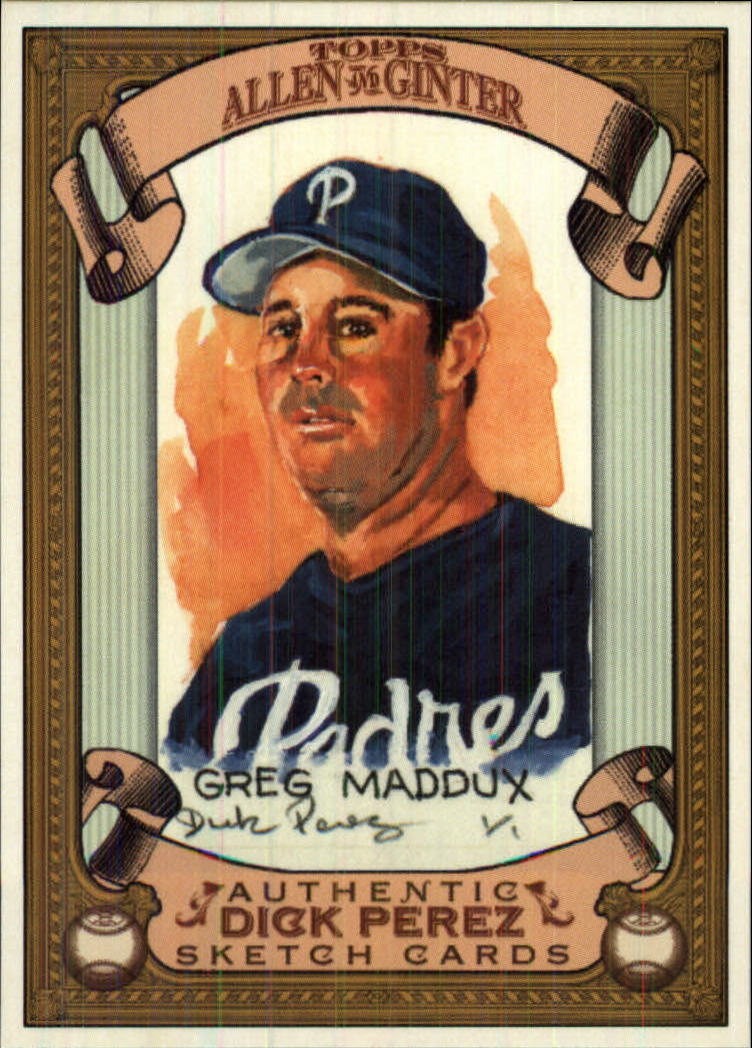 2007 Topps Allen and Ginter Dick Perez #23 Greg Maddux