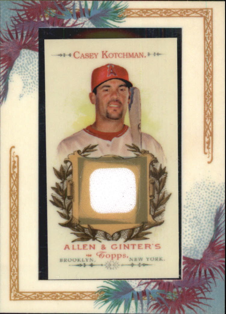 2007 Topps Allen and Ginter Relics #CK Casey Kotchman J