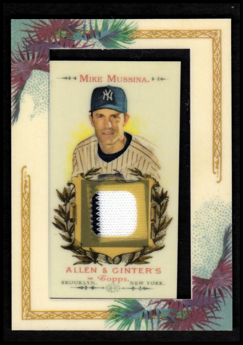 2007 Topps Allen and Ginter Relics #MCM Mike Mussina Pants J