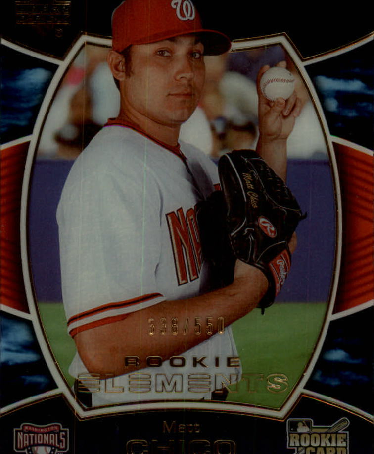 2007 Upper Deck Elements #252 Matt Chico (RC)