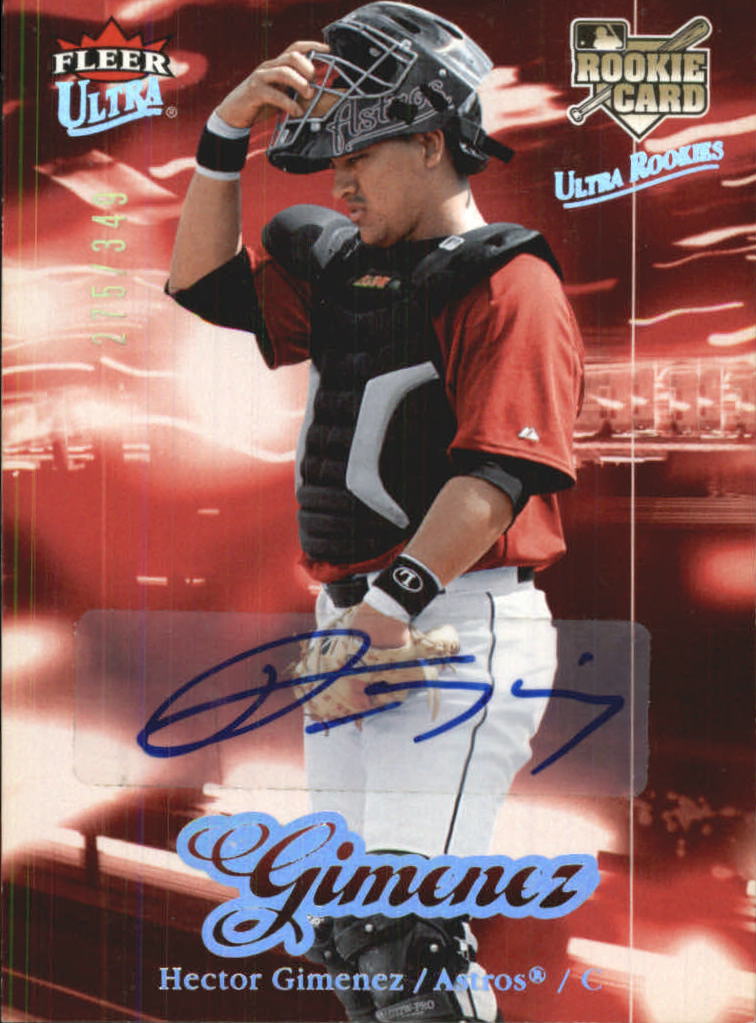 2007 Ultra Rookie Autographs #217b Hector Gimenez/349