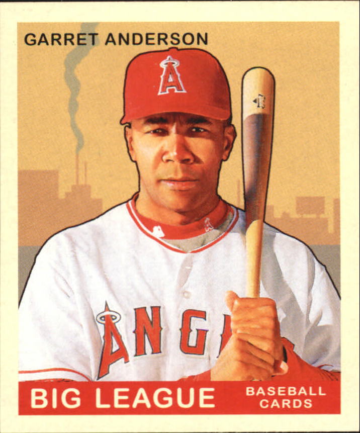 2007 Upper Deck Goudey Red Backs #40 Garret Anderson