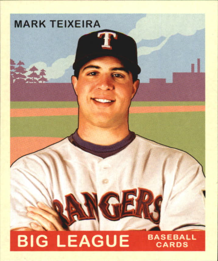 2007 Upper Deck Goudey Red Backs #77 Mark Teixeira