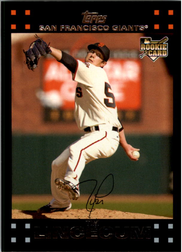 Tim Lincecum Autograph Rookie Card