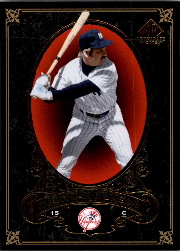 2007 SP Legendary Cuts #57 Thurman Munson - NM-MT - Jammin JD