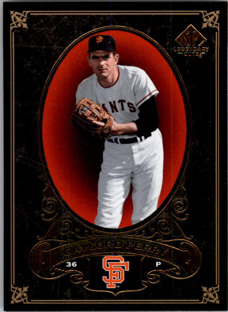 2007 SP Legendary Cuts #82 Gaylord Perry