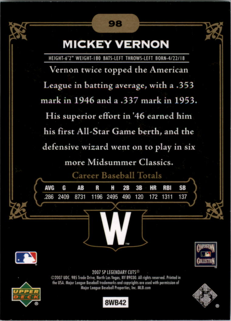 A5847- 2007 SP Legendary Cuts BB #s 1-100 +Inserts -You Pick- 15+ FREE US SHIP - Picture 181 of 190