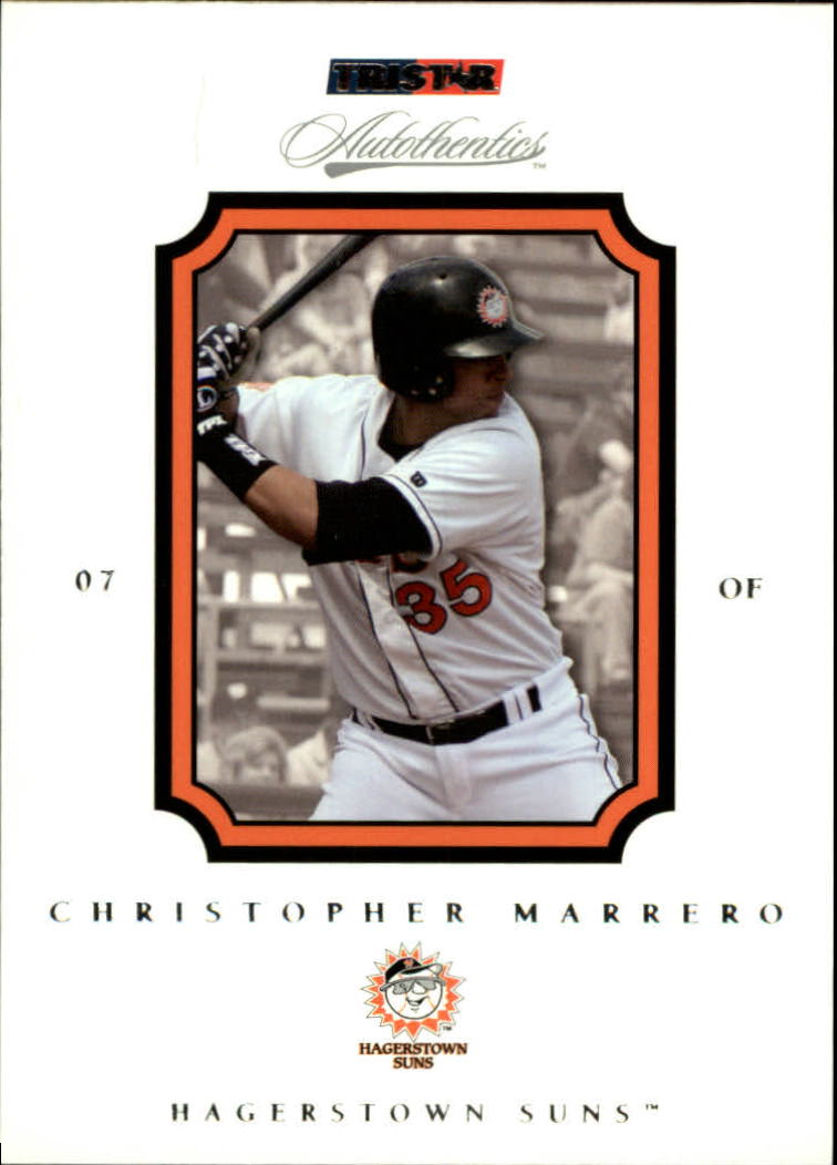 2007 TRISTAR Autothentics #65 Chris Marrero