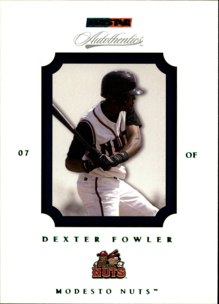 2007 TRISTAR Autothentics Green #34 Dexter Fowler