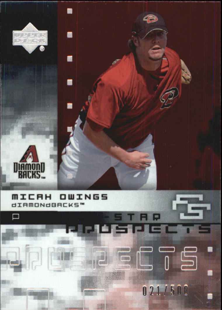 2007 Upper Deck Future Stars All Star Futures #MO Micah Owings