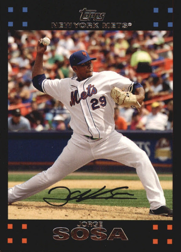 2007 Mets Topps Gift Set #NYM7 Jorge Sosa