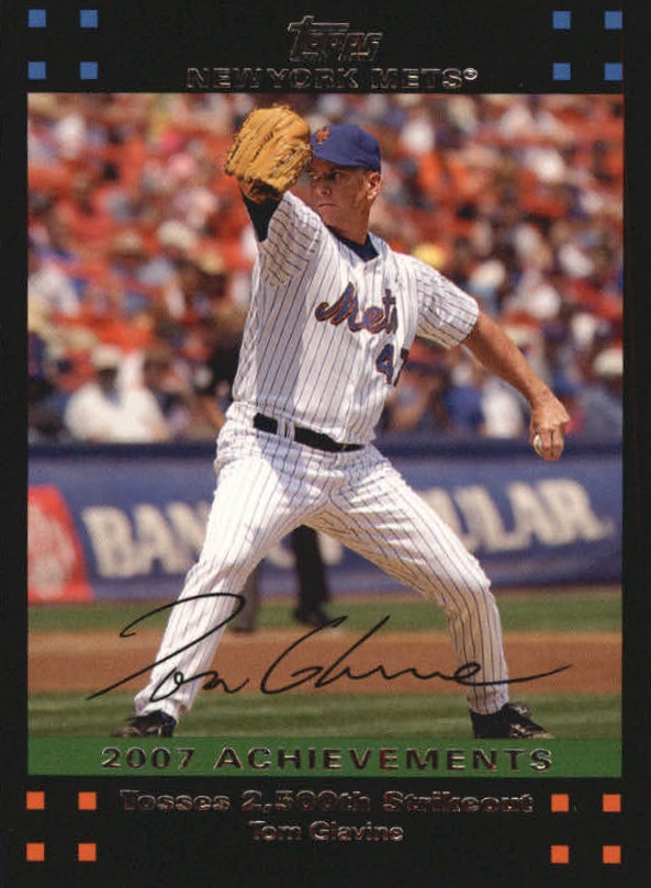 2007 Mets Topps Gift Set #NYM51 Tom Glavine