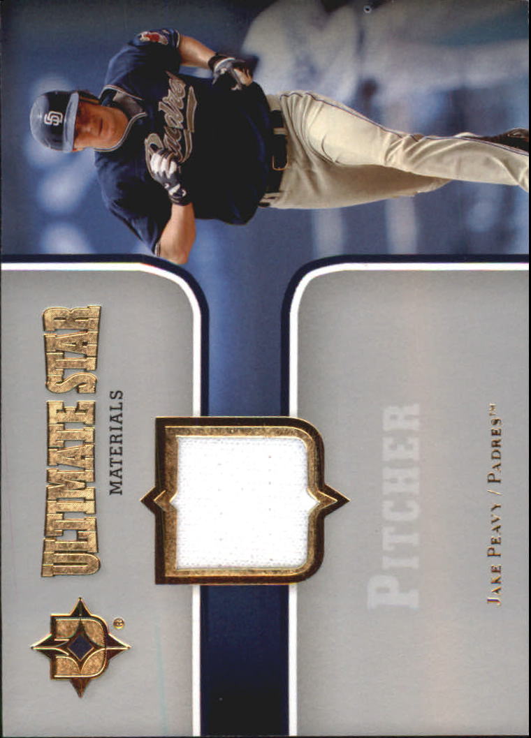 2007 Ultimate Collection Ultimate Star Materials #PE Jake Peavy
