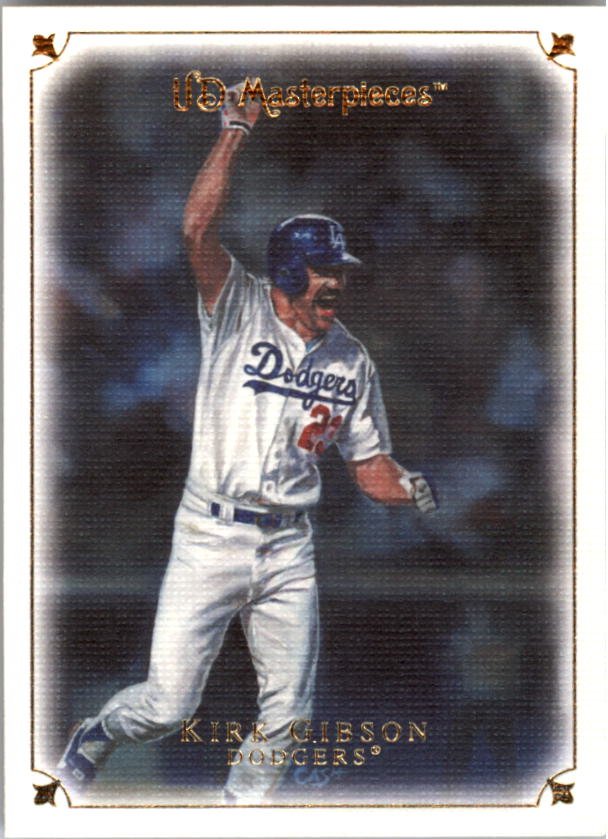 2007 UD Masterpieces #6 Kirk Gibson