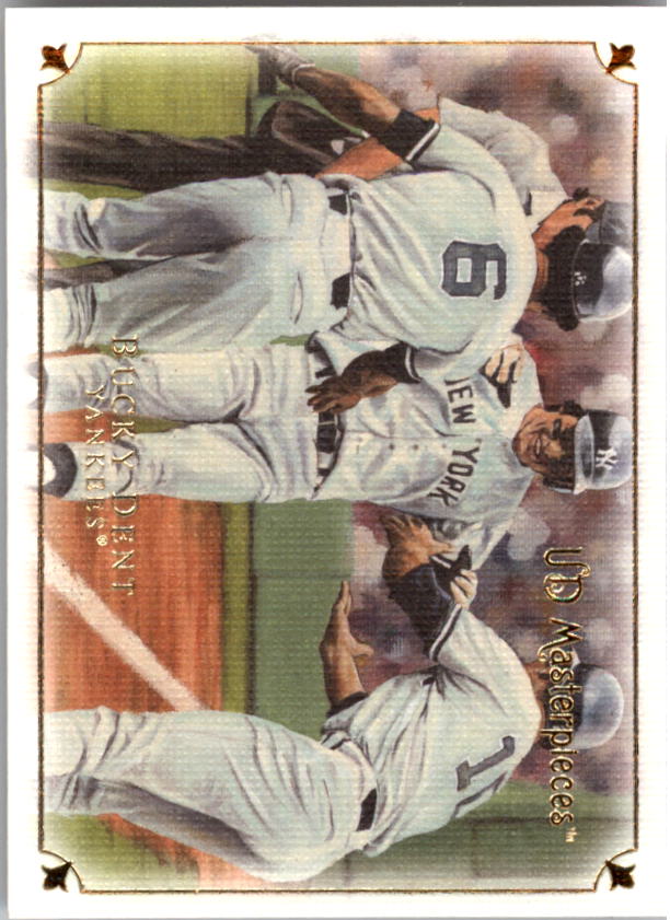 2007 UD Masterpieces #11 Bucky Dent